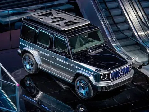 Mercedes-Benz EQG lộ nội thất giống G-Class: Giấc mơ mới của nhà giàu Việt