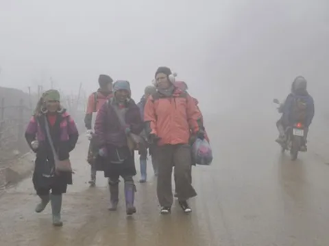 Bắc Bộ rét hại, vùng núi cao có khả năng xảy ra mưa tuyết, băng giá