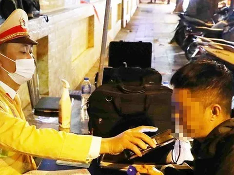 5 ngày nghỉ Tết, CSGT phạt hơn 5.100 tài xế vi phạm nồng độ cồn