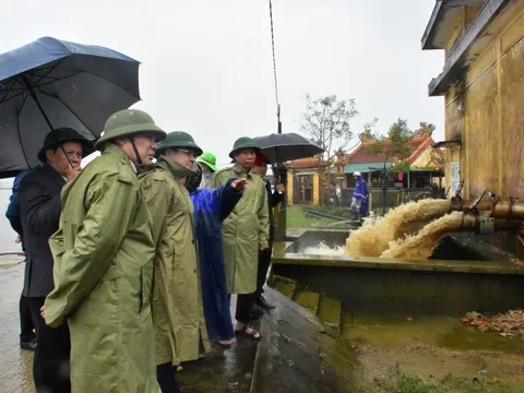 Lãnh đạo Thừa Thiên - Huế ra đồng và có ngay chỉ đạo "nóng"