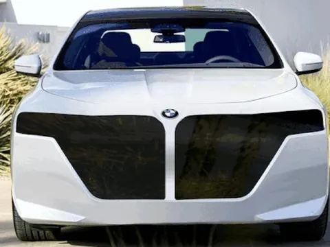 Lưới tản nhiệt BMW không chỉ to mà còn biến được thành đèn pha