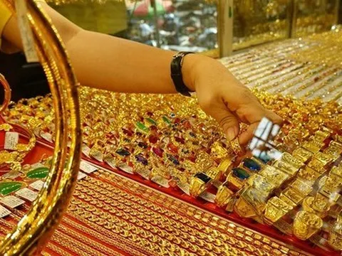 Sát ngày Vía Thần tài, giá vàng tăng vùn vụt