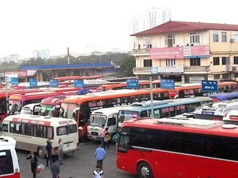 Khách đến bến xe Hà Nội tăng hơn 400% dịp Tết Nguyên đán