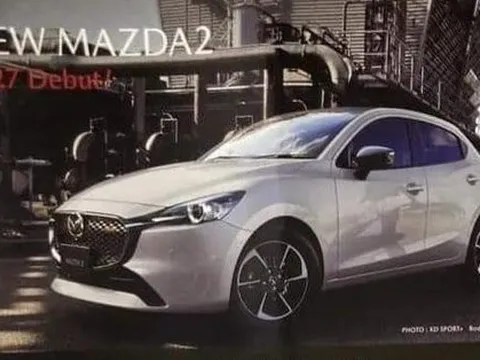 Lộ thiết kế Mazda2 2023: Có bản trông như xe điện, người dùng xe cũ không sợ lỗi mốt