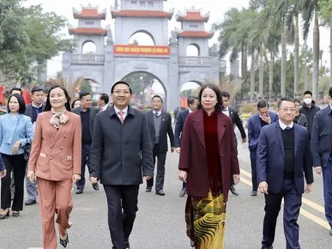 Quyền Chủ tịch nước: Xây dựng huyện Mê Linh sớm trở thành thành phố trực thuộc thủ đô