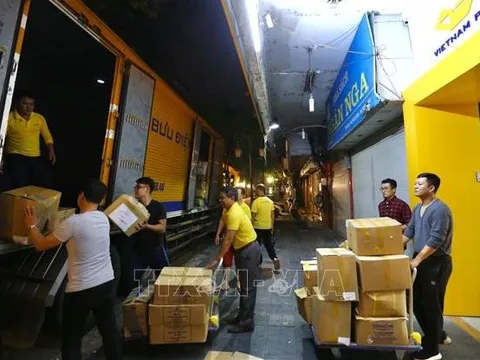 8,65 triệu bưu gửi được vận chuyển trong dịp Tết