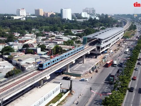 Ngắm tuyến Metro Bến Thành - Suối Tiên sắp đưa vào hoạt động