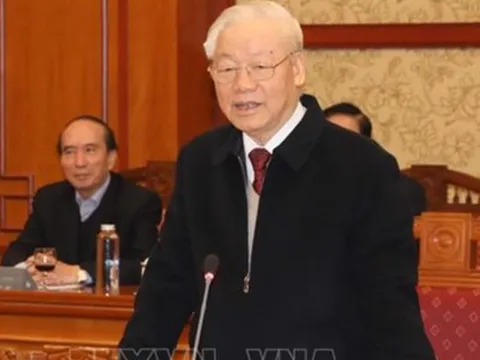 Tổng Bí thư Nguyễn Phú Trọng chủ trì họp Ban Bí thư