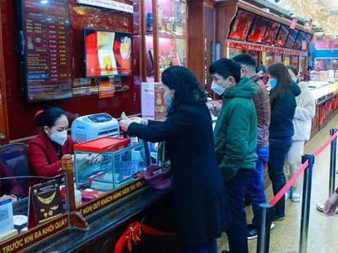 Vàng loại 1-2 chỉ cháy hàng ngày Thần Tài