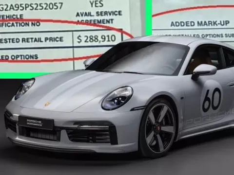 Siêu phẩm Porsche được Cường 'Đô la' và Vua cà phê Đặng Lê Nguyên Vũ săn đón bỗng gây xôn xao khi có giá 'lạc' gần bằng giá xe