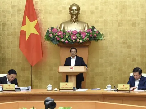Thủ tướng Phạm Minh Chính chủ trì phiên họp Chính phủ thường kỳ với các địa phương