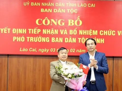Lào Cai có tân Phó trưởng Ban Dân tộc