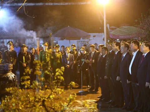 Khai ấn đền Trần 2023 trong 5 vòng an ninh kiểm soát