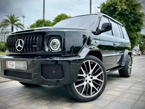 Chủ xe Hải Phòng chi hơn 300 triệu độ Mitsubishi Jolie thành G63: 6 tháng thi công, sửa cả khung gầm để lắp mâm 21 inch