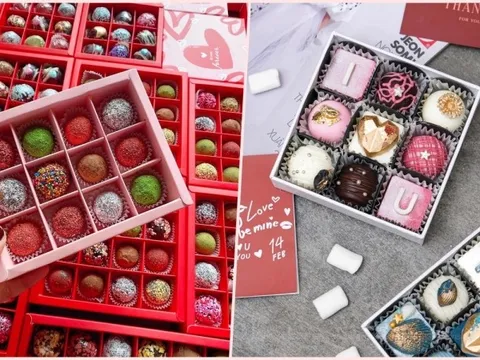 Chocolate handmade lên ngôi mùa Valentine 2023