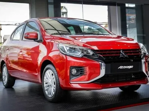 Bảng giá xe Mitsubishi tháng 2: Mitsubishi Attrage nhận ưu đãi gần 27 triệu đồng