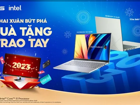Mua laptop ASUS, nhận "lì xì" 2023 phần quà khai xuân giá trị