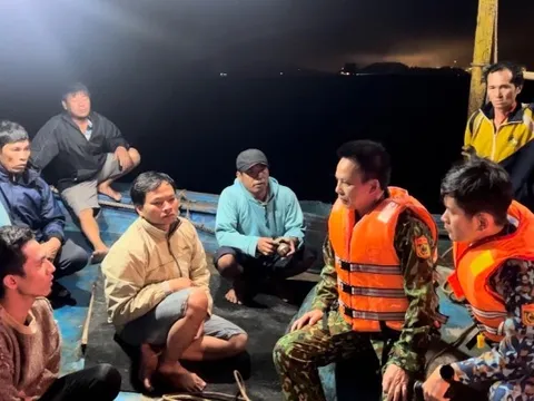 Đà Nẵng: Tàu cá va chạm tàu hàng, một ngư dân đang mất tích