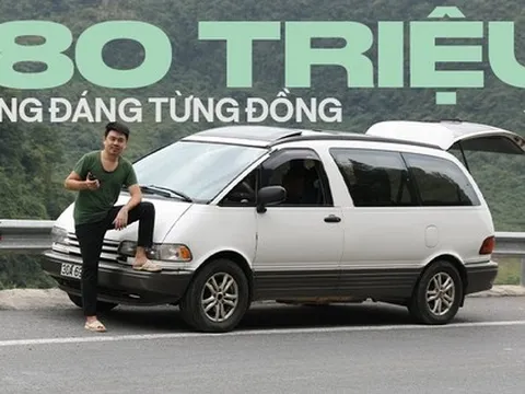 Tôi bỏ 180 triệu mua Toyota Previa 1990 chạy gần 10 năm nay: 'Ngốn xăng nhưng đáng từng đồng'