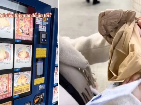 Sự tiện lợi ở 'đất nước đến từ tương lai': Thứ gì cũng có thể đưa vào máy bán hàng tự động