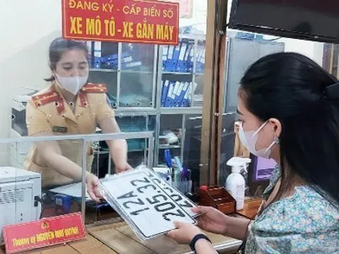Lệ phí cấp mới giấy chứng nhận đăng ký, biển số xe máy cao nhất là 4 triệu đồng/lần/xe