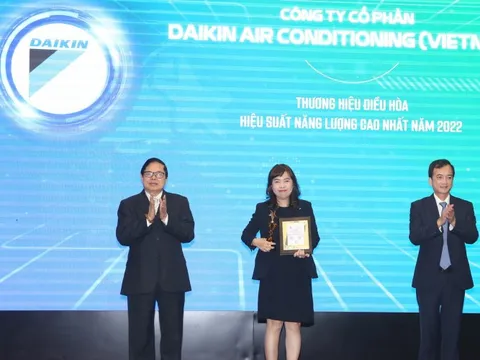 Điều hòa Daikin được Bộ Công thương trao giải hiệu suất năng lượng cao nhất