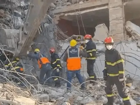 Đoàn cứu nạn, cứu hộ Bộ Công an tại Thổ Nhĩ Kỳ tìm thấy nhiều thi thể