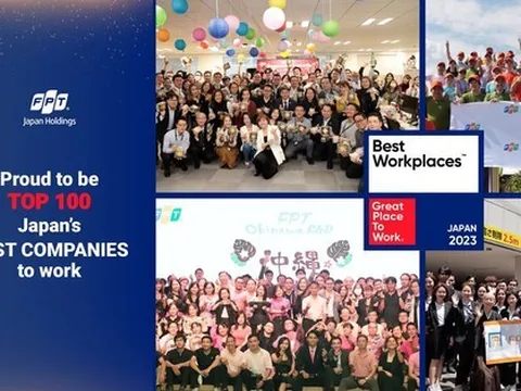 Một doanh nghiệp Việt Nam đứng thứ 11 trong 100 nơi làm việc tốt nhất tại Nhật Bản