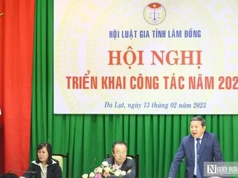 Hội Luật gia tỉnh Lâm Đồng thực hiện nhiệm vụ Hội gắn với nhiệm vụ chính trị của địa phương