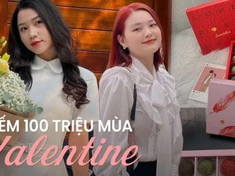 Tranh thủ bán socola mùa Valentine, dân công sở kiếm thêm 100 triệu đồng chỉ trong vài ngày