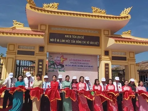 Khánh thành Khu di tích Nơi ở và làm việc của cố Thủ tướng Võ Văn Kiệt