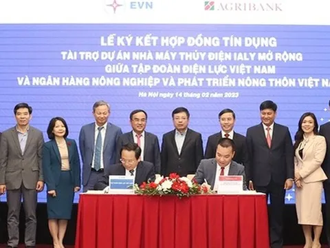 Ông lớn ngân hàng cấp 2.400 tỉ đồng cho EVN làm thuỷ điện Ialy mở rộng