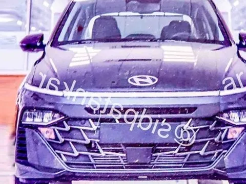 Hyundai Accent 2024 lần đầu lộ ảnh thực tế: Đầu xe nhiều chi tiết chưa từng có, cắt xẻ khắp nơi