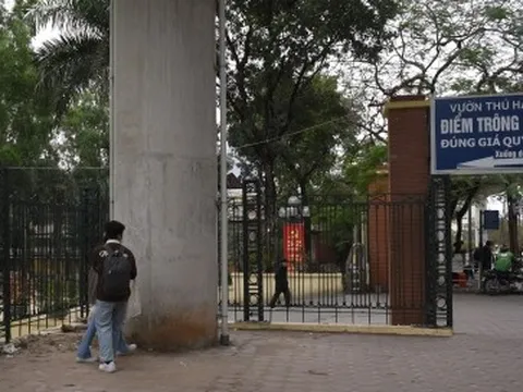 Cận cảnh khu vực hàng rào Vườn thú Hà Nội dự định tháo dỡ