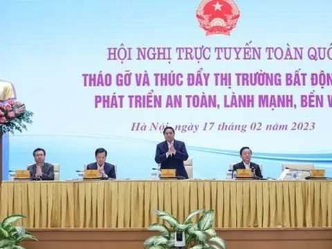 Thủ tướng chủ trì hội nghị về thúc đẩy thị trường bất động sản