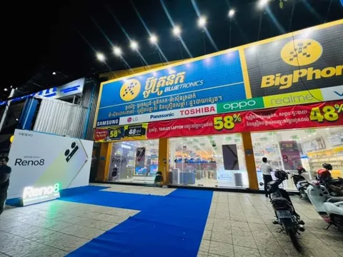 Thế giới Di Động đóng cửa chuỗi cửa hàng ở Campuchia