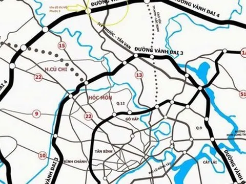 Điều chỉnh hướng tuyến 14,7 km đường Vành đai 4 TPHCM tiết kiệm hơn 4.000 tỷ đồng