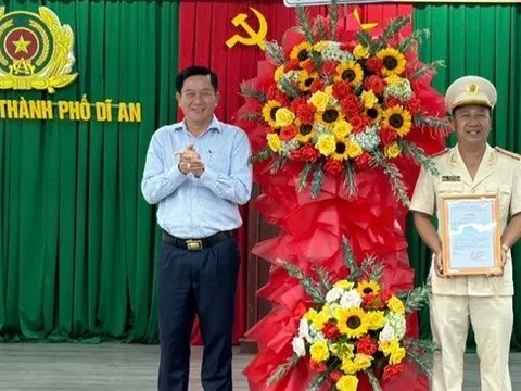 Bình Dương: Thượng tá Đàm Bảo Quân giữ chức trưởng Công an Tp.Dĩ An