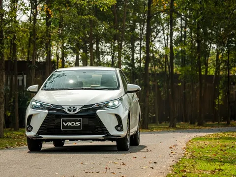 Bảng giá xe Toyota tháng 2: Toyota Vios được ưu đãi 37 triệu đồng