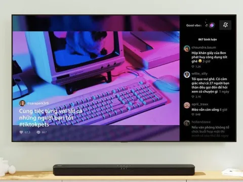 TikTok chính thức có ứng dụng trên tivi tại Việt Nam