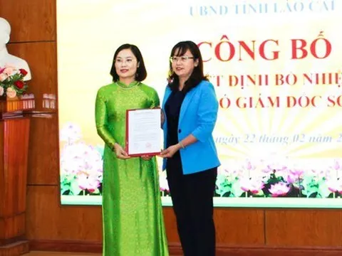 Sở Nội vụ tỉnh Lào Cai có tân Phó Giám đốc