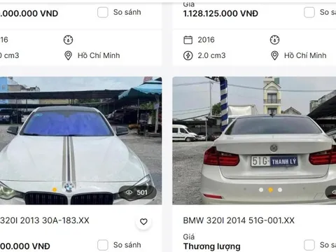 Ngân hàng rao bán hàng loạt xe sang BMW, Mercedes... giá từ 200 triệu đồng