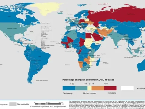 COVID-19: Châu Á hạ nhiệt nhưng xuất hiện nhiều "vùng đỏ" mới