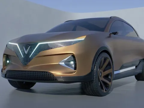 Designer 9X dựng ý tưởng đèn VinFast kiêm màn hình khủng độc lạ, chiếu được ti tỉ thứ cho người đi đường