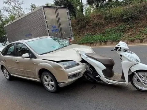 Hai cha con thương vong sau khi va chạm trên đường tránh