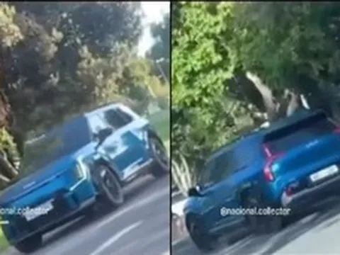 SUV mới cực hầm hố của KIA bất ngờ xuất hiện trên phố: Đối thủ của VF9, đi hơn 500km mỗi lần sạc