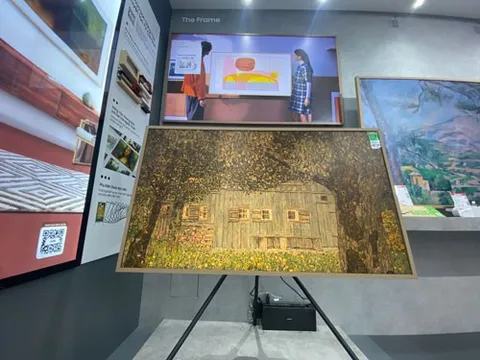 Mẫu tivi khung tranh lạ mắt