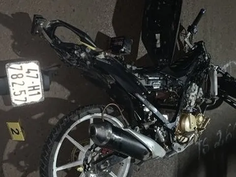 Nam thanh niên điều khiển xe máy với tốc độ 141km/h tự gây tai nạn, tử vong tại chỗ