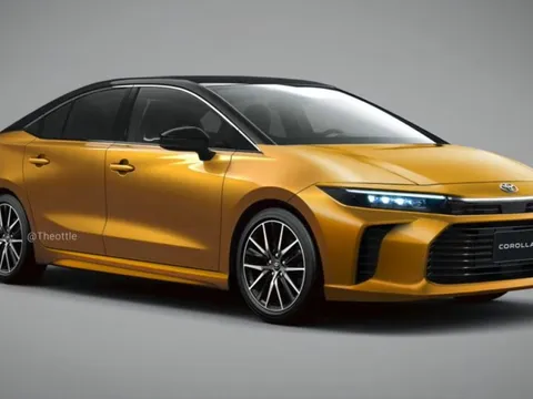 Xem trước Corolla thế hệ mới: Xe Toyota giờ đổi thiết kế như xe Hàn, tăng sức đấu Civic và Elantra