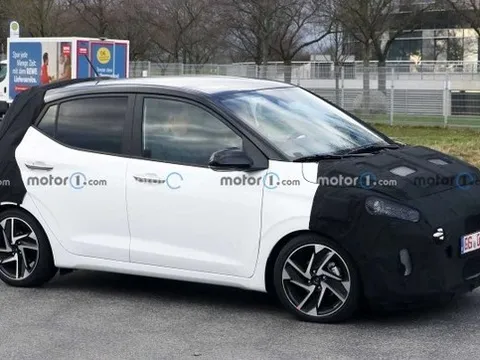 Rò rỉ ảnh Hyundai i10 2024